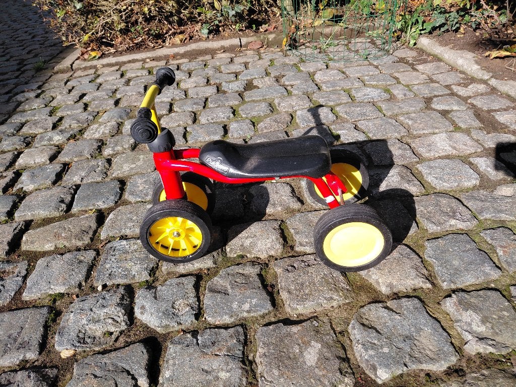 Fiets peuter, Ophalen, Gebruikt