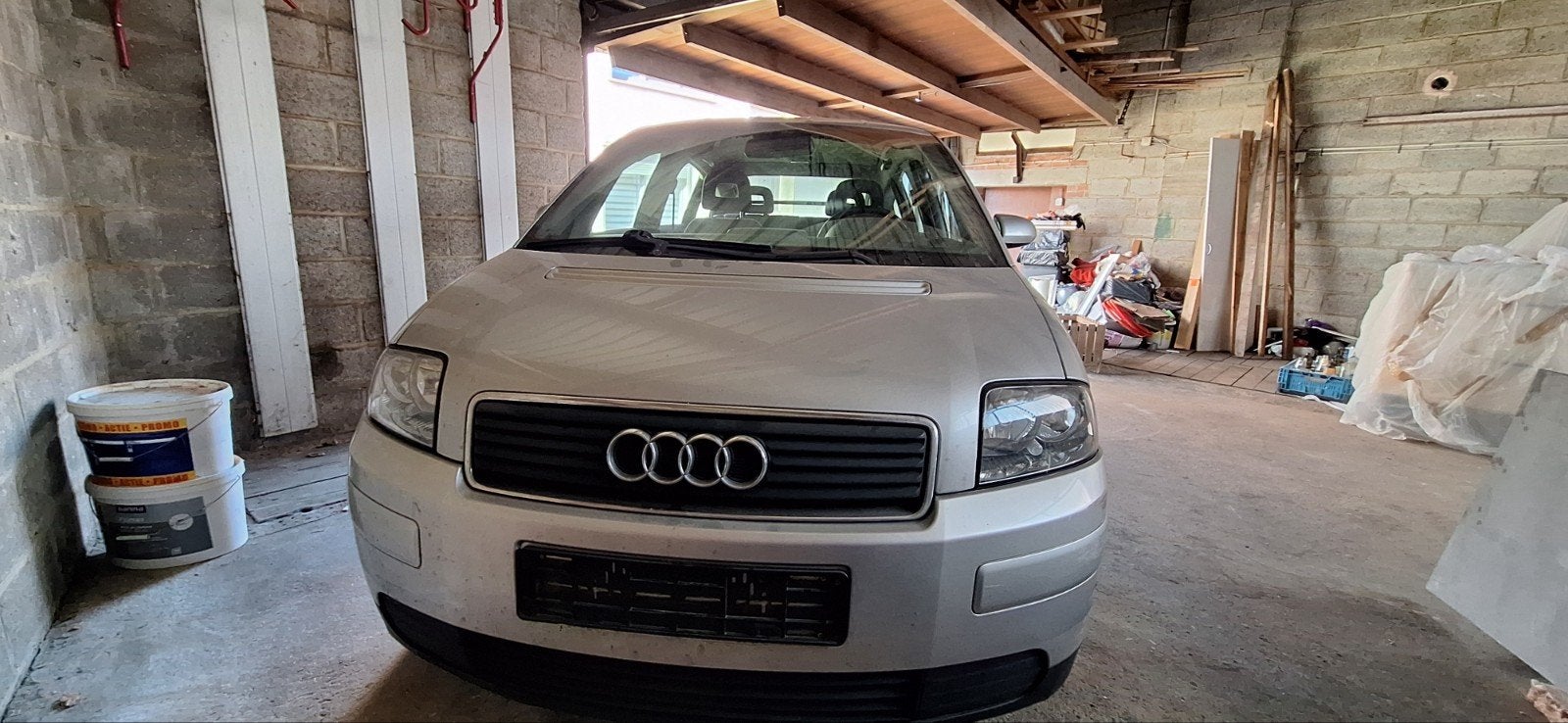 audi A2 1.4 ess 75cv, Lpg, Autos, Argent ou Gris, 4 portes, Boîte manuelle, Noir