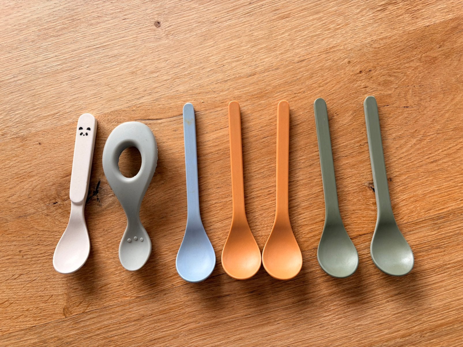 Assortiment Liewood lepeltjes, Huis en Inrichting, Keuken | Bestek, Ophalen, Gebruikt
