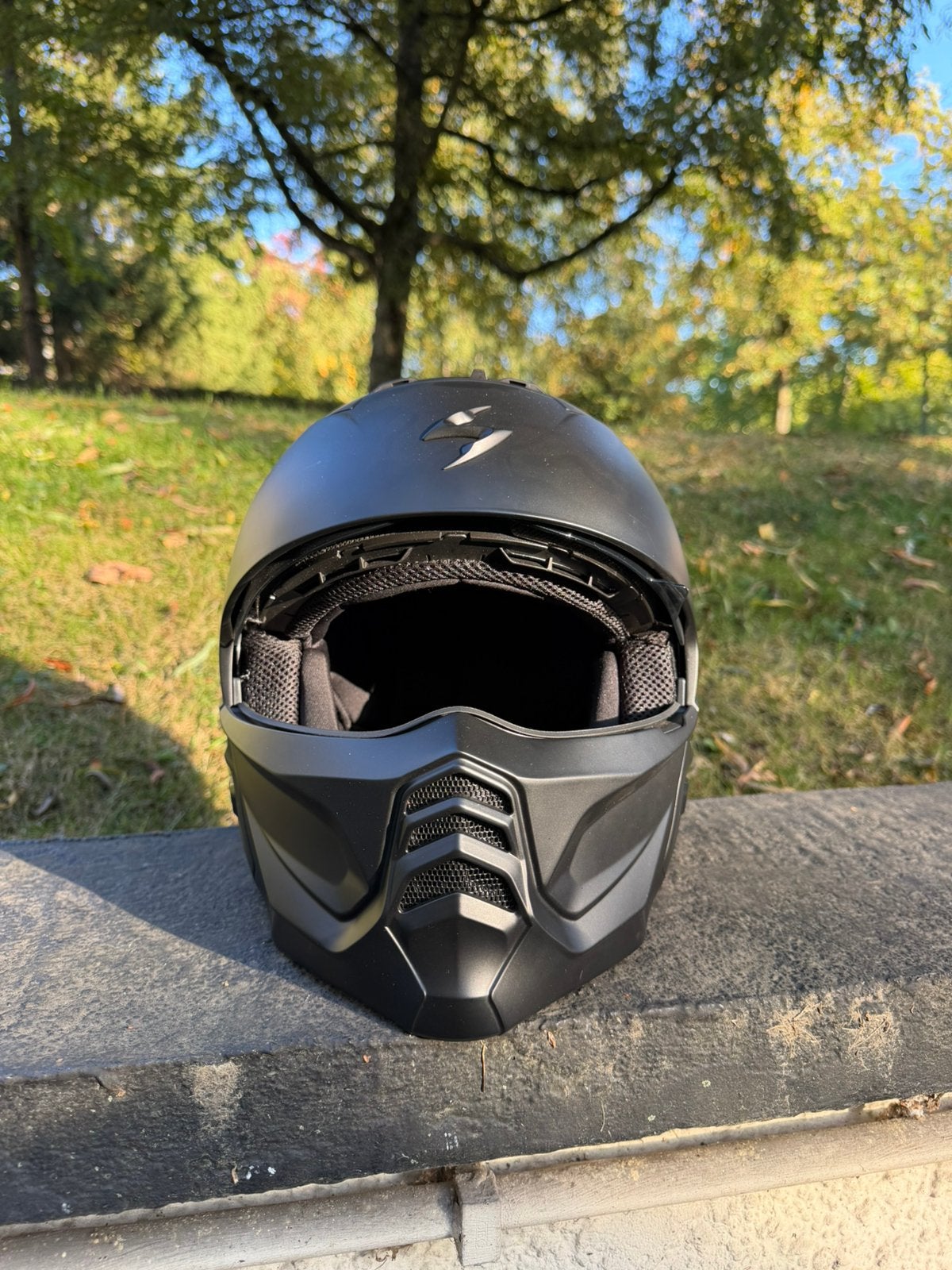 Scorpion EXO-COMBAT II SOLID matt-black M, Overige merken, M, Ophalen of Verzenden, Integraalhelm