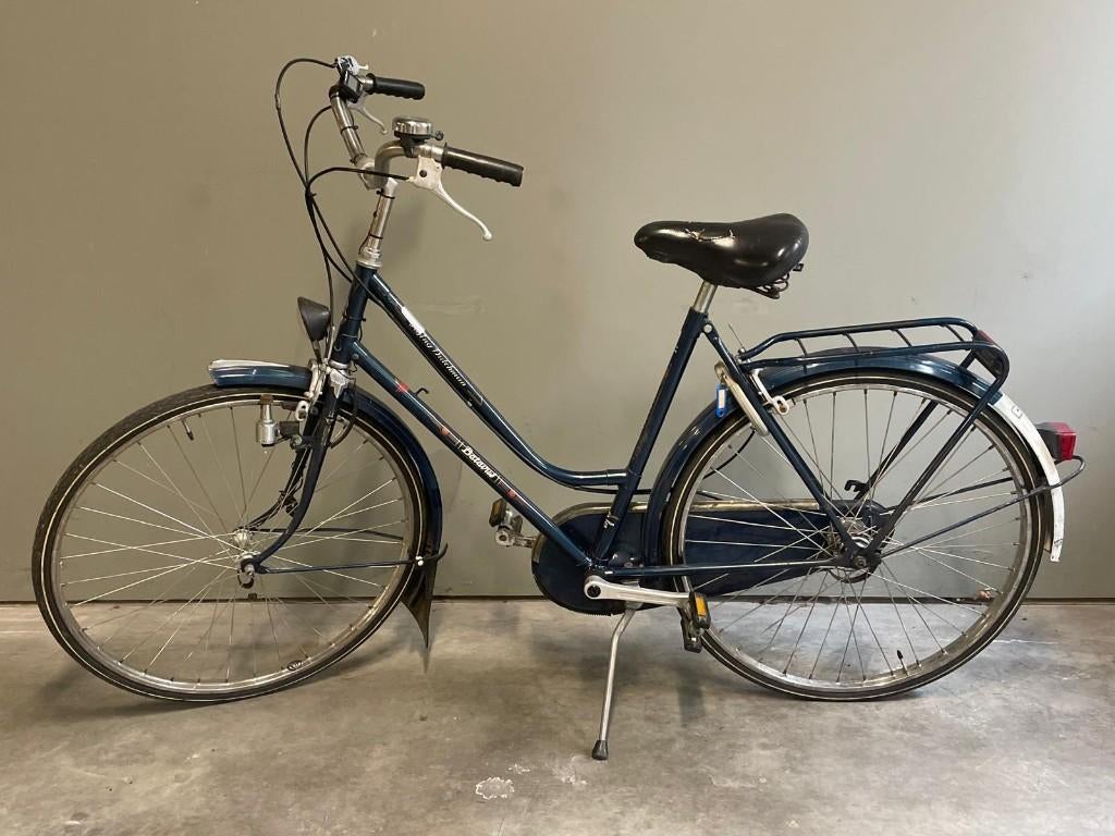 Damesfiets Batavus te Leuven, Ophalen, Gebruikt, Velgrem, Versnellingen