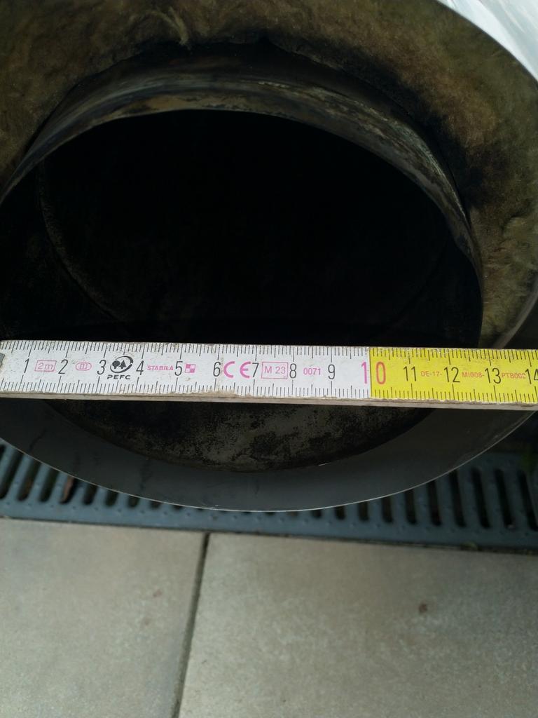 Schouw buis geïsoleerd brander mazout, Ophalen