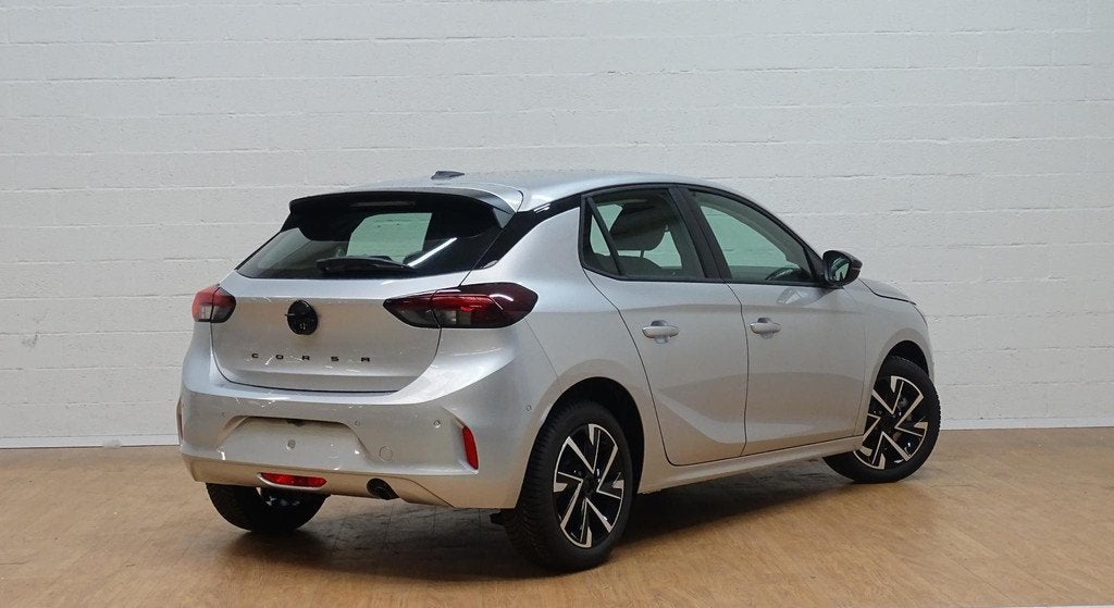 Opel Corsa 1.2 Turbo Hybrid 74kW eDTC, Auto's, Stof, Gebruikt, Zwart, Automatische klimaatregeling