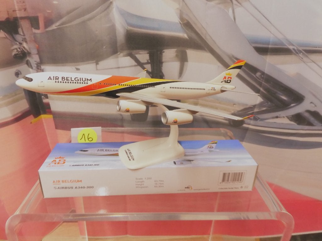 Air Belgium A340, Verzamelen, Luchtvaart en Vliegtuigspotten, Verzenden, Nieuw, Schaalmodel
