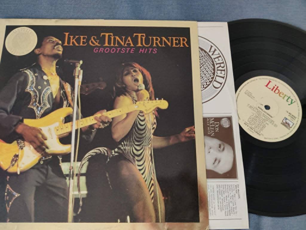 Ike and tina turner (grootste hits, wereldsterren,1A06282942, Ophalen of Verzenden, LP