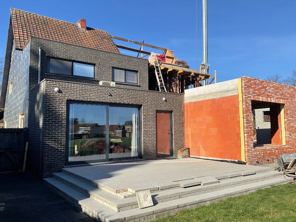 Terrastegel / betontegel,, Ophalen, Klinkers, Zo goed als nieuw, 10 m² of meer