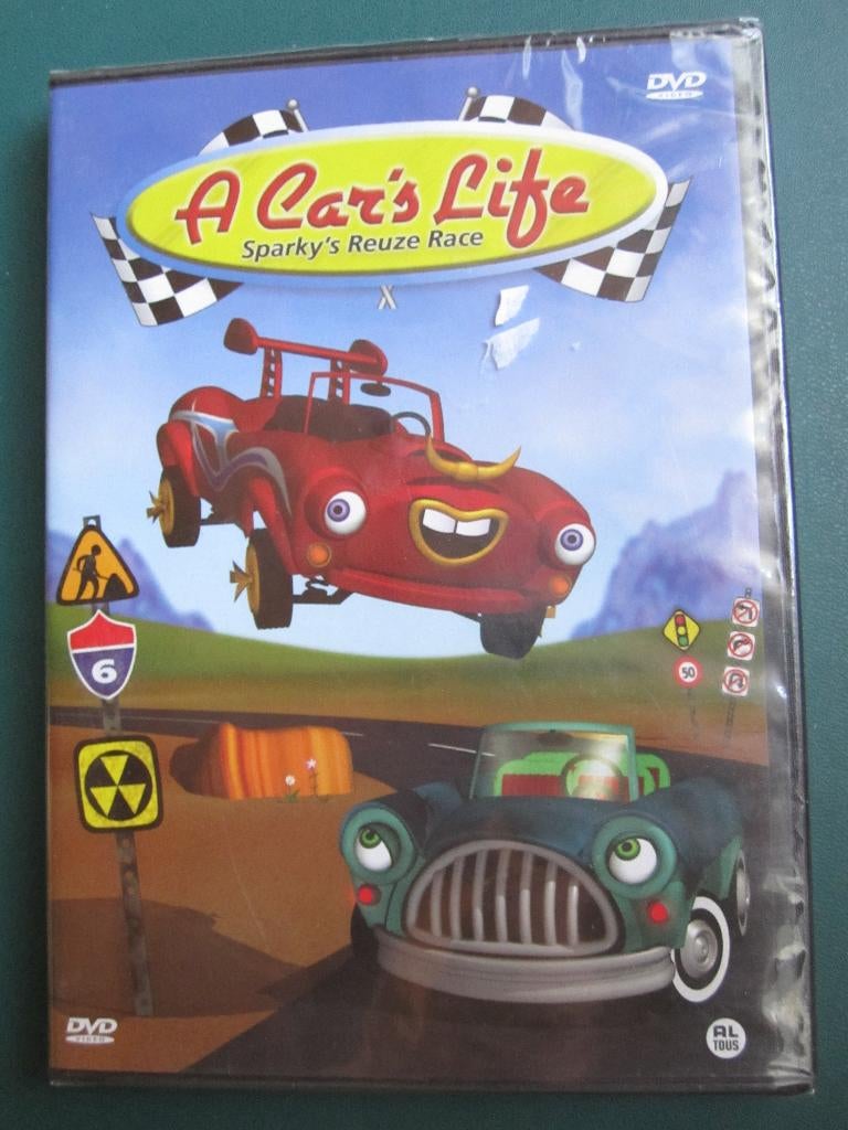 A Car's Life - Sparky's reuze Race (nieuw in de verpakking), Tekenfilm, Ophalen of Verzenden, Nieuw in verpakking, Alle leeftijden