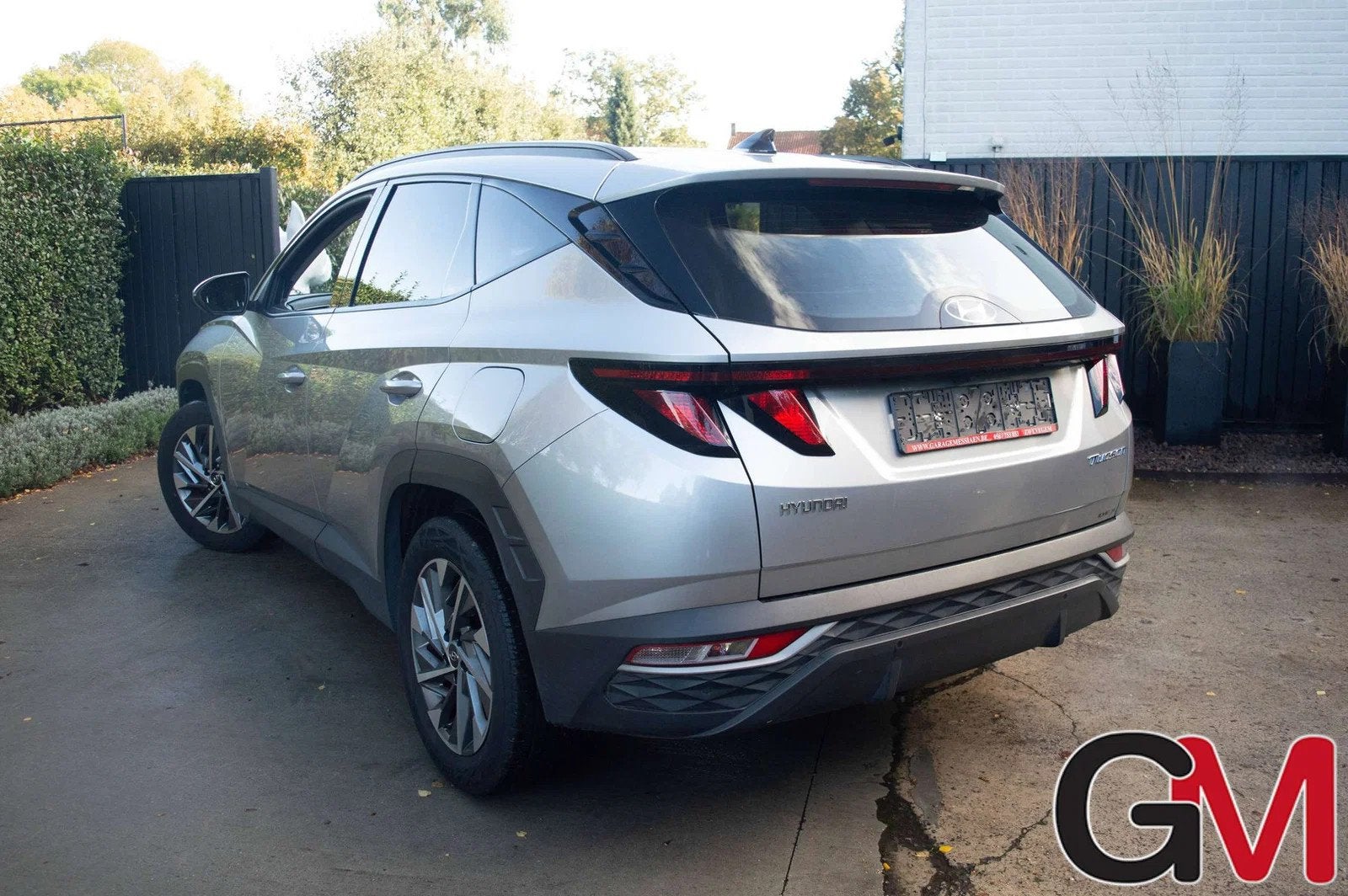Hyundai Tucson Tucson 1.6 T-GDi Inspire 24000 km ..., Auto's, Stof, Gebruikt, 4 cilinders, Sound system