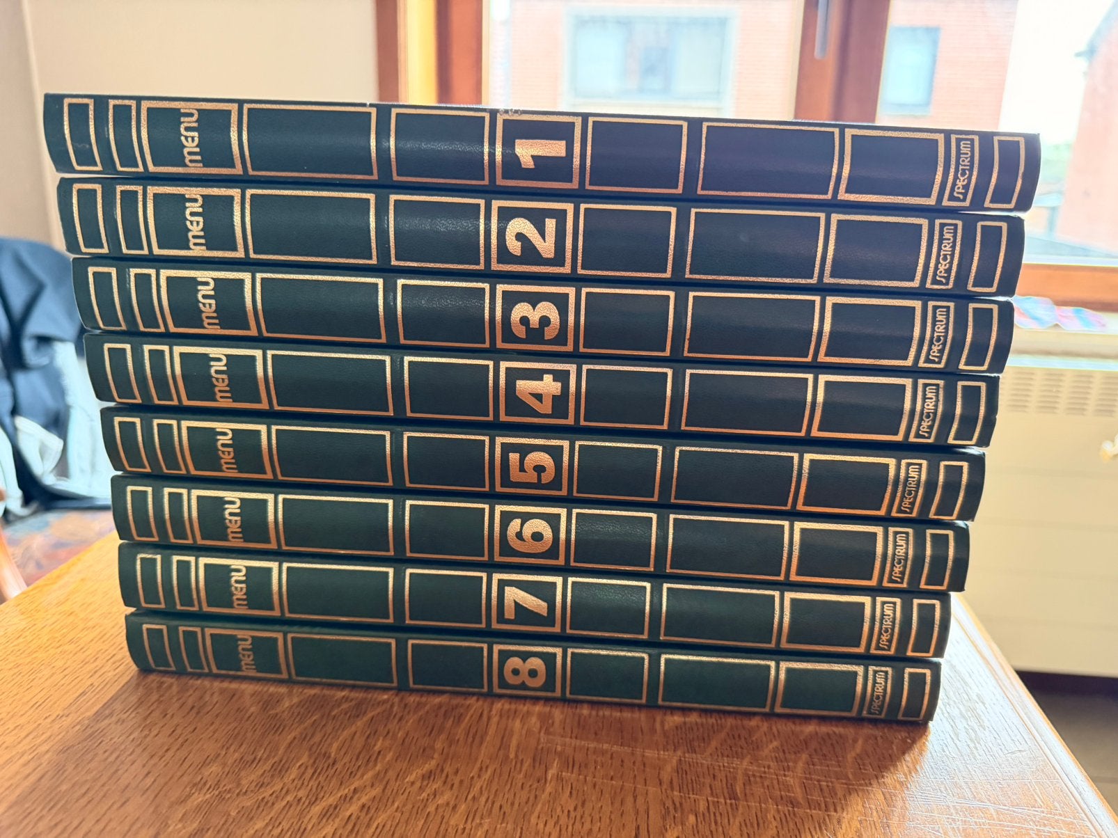 MENU kookencyclopedie – complete 8-delige boekenreeks, Boeken, Ophalen, Zo goed als nieuw