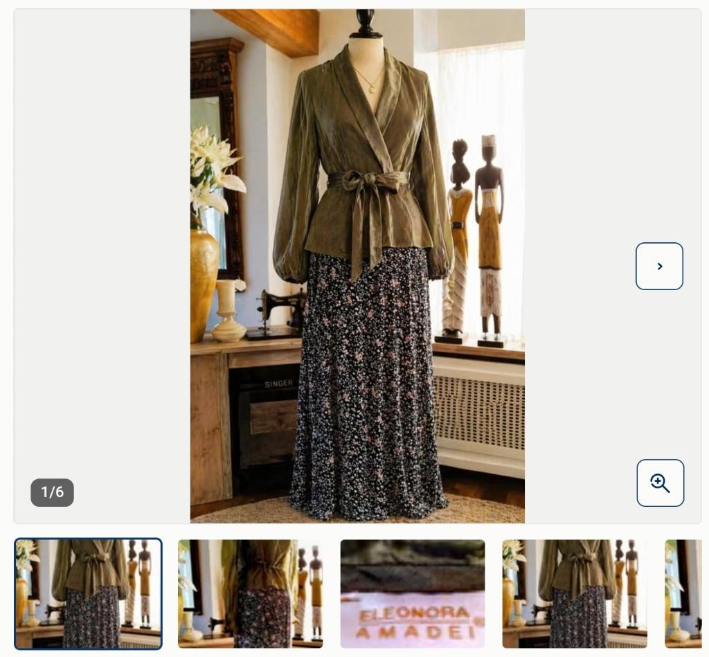 Blouse en soie fabriquée en Italie neuve, Eleonora Amadei, Enlèvement ou Envoi, Neuf, Taille 38/40 (M)