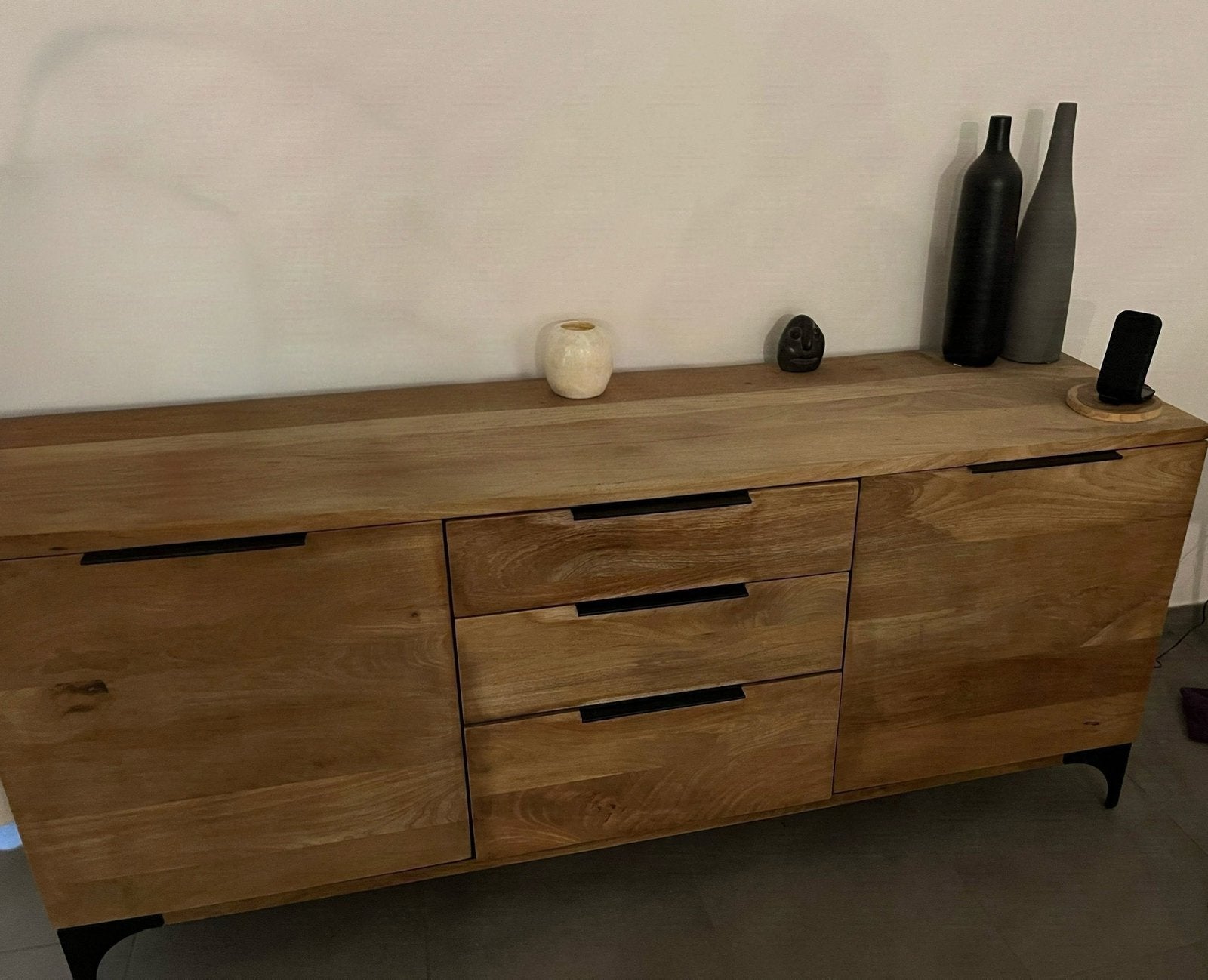 Buffet METROPOLIS Maisons du Monde – 180 cm – 600 €, Avec tiroir(s), 25 à 50 cm, Maison du Monde, 150 à 200 cm