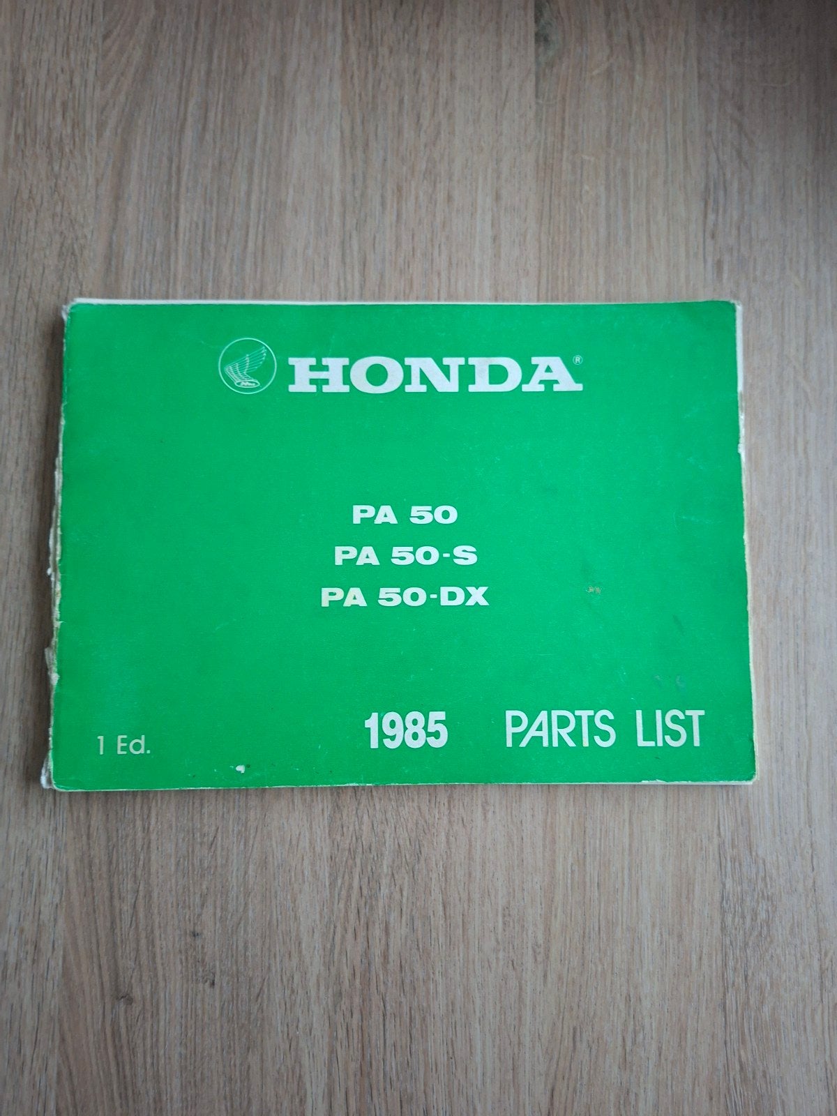 Manuel de pièces Honda Camino PA50 S et DX, Enlèvement ou Envoi, Utilisé