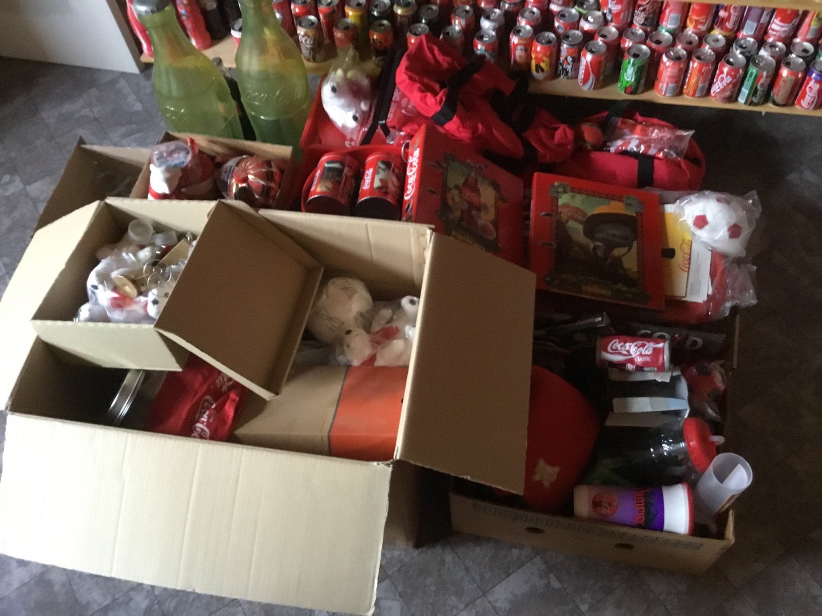 GROTE verzameling Coca Cola, Ophalen