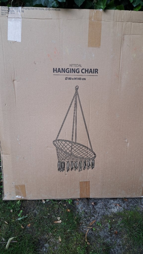 Hangstoel - NIEUW, Huis en Inrichting, Ophalen, Nieuw, Stof