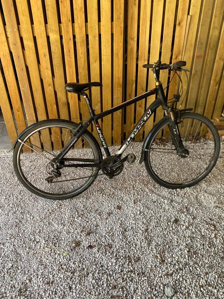 Fiets Thompson, 28 inch, Gebruikt, Vering, Velgrem