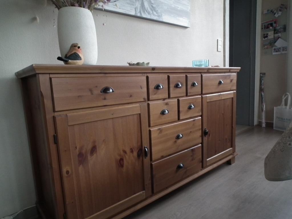 Buffet (longueur 165 cm/ hauteur 110 cm/ profondeur 49 cm), Métal, Avec tiroir(s), 25 à 50 cm, Enlèvement