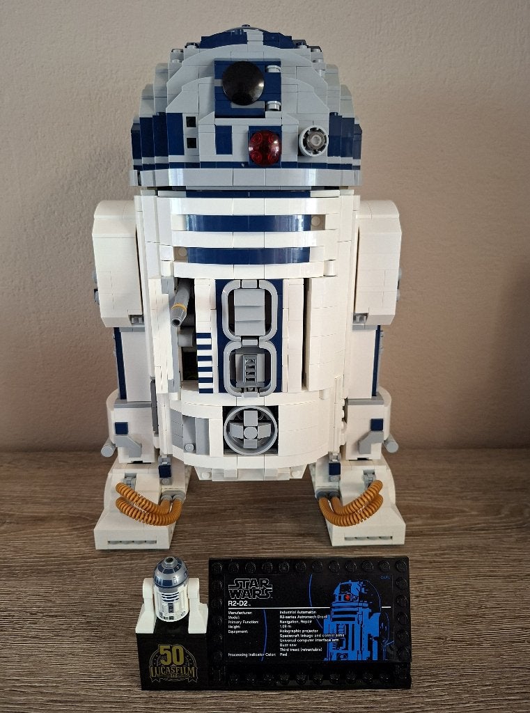Lego set 75308 - Star Wars R2-D2 : XL Versie, Gebruikt, Star Wars, Lego, Ophalen of Verzenden