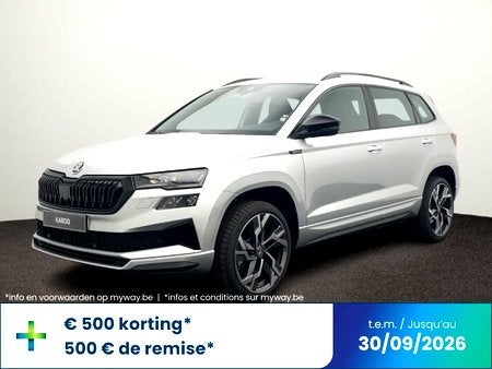 Skoda Karoq Karoq Sportline 1,5 TSI 110 kW DSG7, Auto's, Automaat, https://public.car-pass.be/vhr/f168d374-f500-4d2d-bf16-afd4b8605388