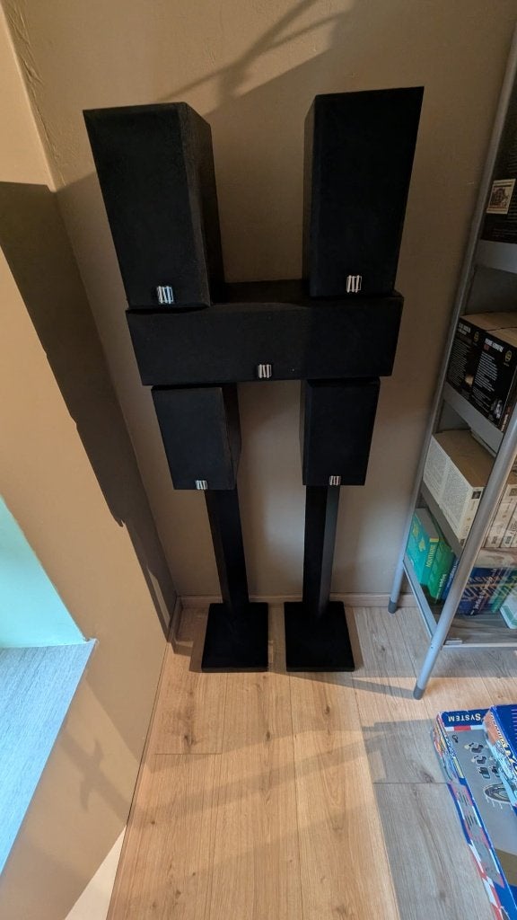 Home-Cinéma Highland 5.0, TV, Hi-fi & Vidéo, Autres marques, 60 à 120 watts, Enlèvement, Utilisé