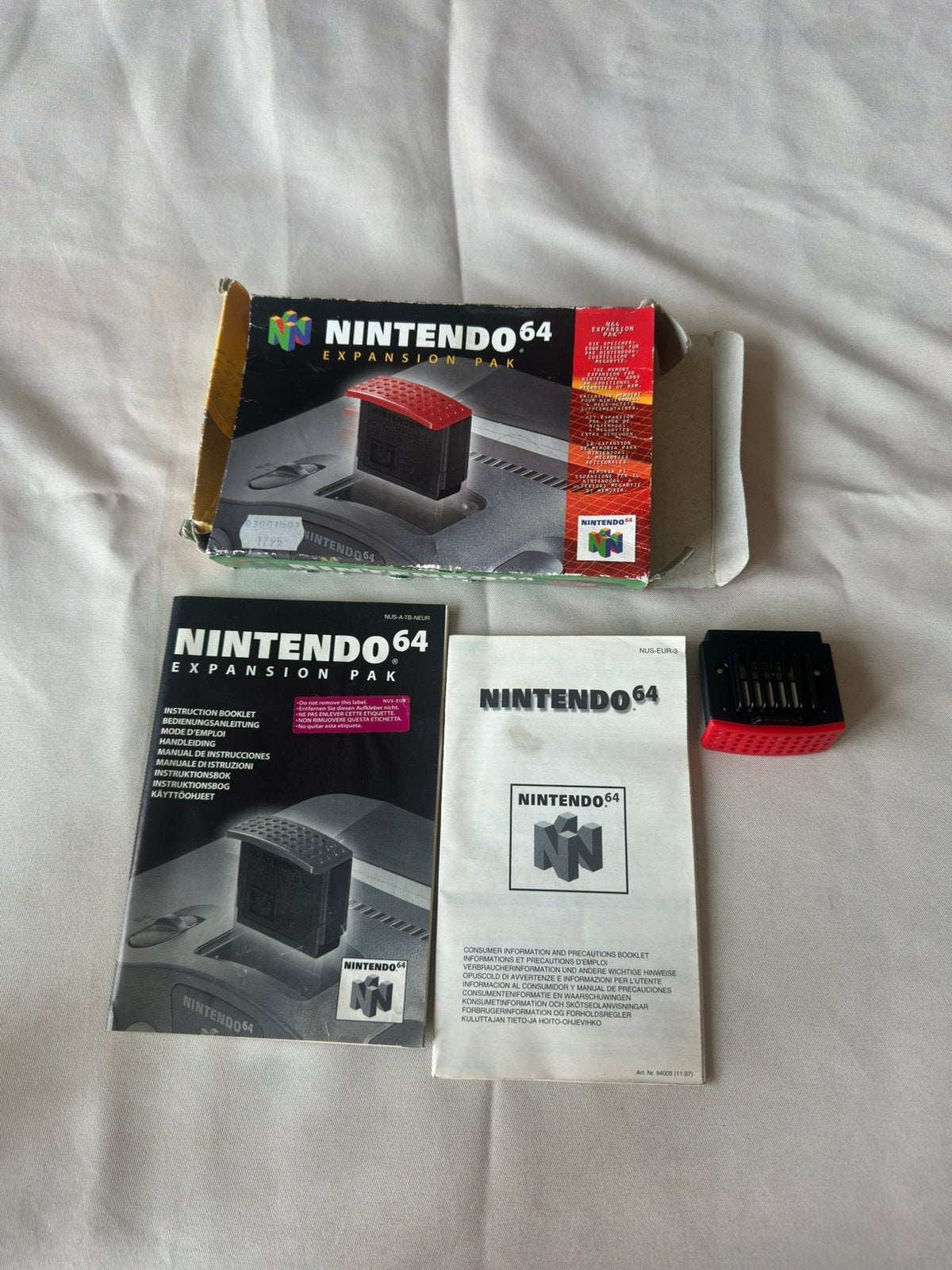 Nintendo 64 Expansion Pak, Consoles de jeu & Jeux vidéo, Consoles de jeu | Nintendo Portables | Accessoires, Enlèvement, Comme neuf