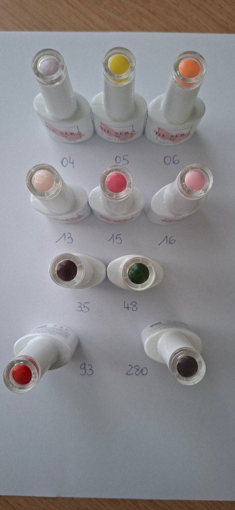 10x De Sera UV LED Gellak / Gel Polish, Ophalen of Verzenden, Zo goed als nieuw, Handen en Nagels, Make-up