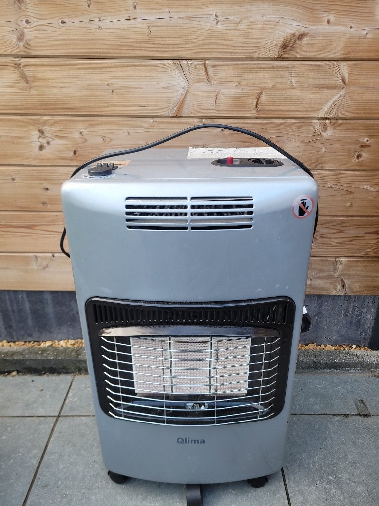 réchauffeur à gaz hybride Qlima GH 959 RF, Maison & Meubles, Enlèvement, Autoportant, Gaz, Utilisé