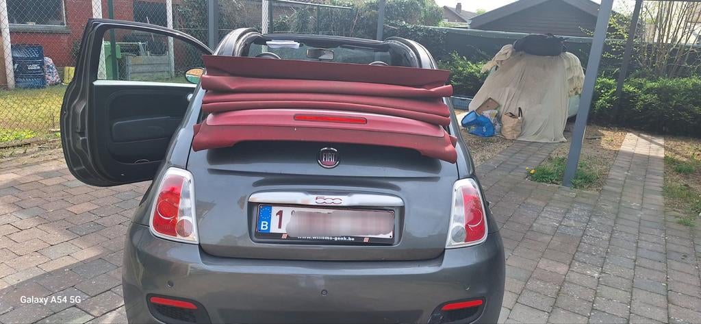 Fiat 500 cabriolet 1.3 benzine, Auto's, Fiat, Cabriolet, Particulier, Te koop, Benzine