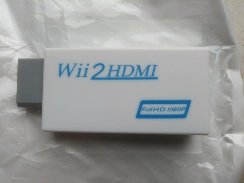 Nouveau convertisseur Wii vers HDMI, Wii2HDMI, Enlèvement ou Envoi, Neuf, Wii, Chargeur ou Câble