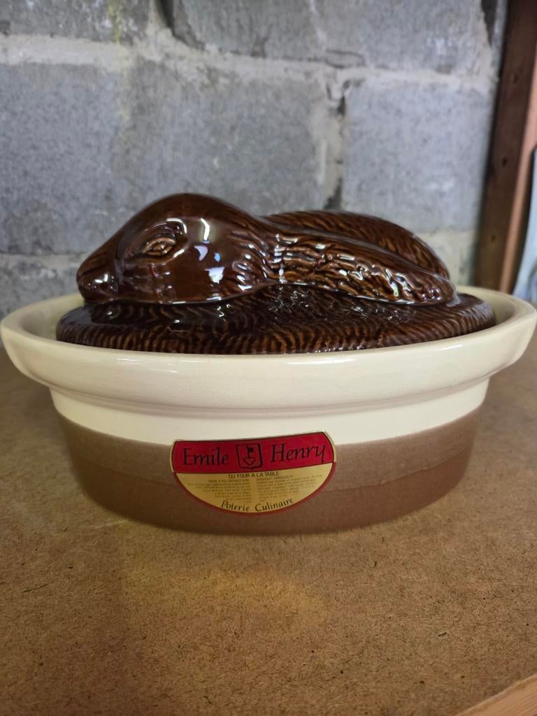 Terrine neuve poterie culinaire Émile Henry