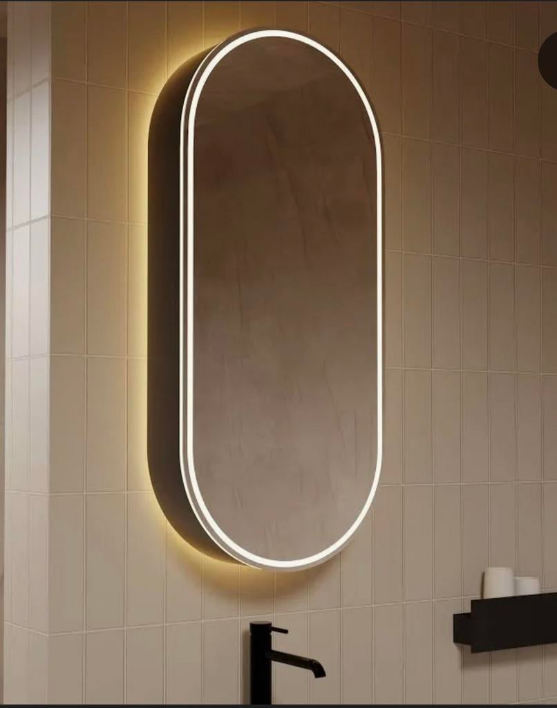 Nieuw! Balmani Mara spiegelkast met verlichting & anti-damp, Huis en Inrichting, Ophalen, Minder dan 50 cm, Spiegelkast, 100 tot 150 cm