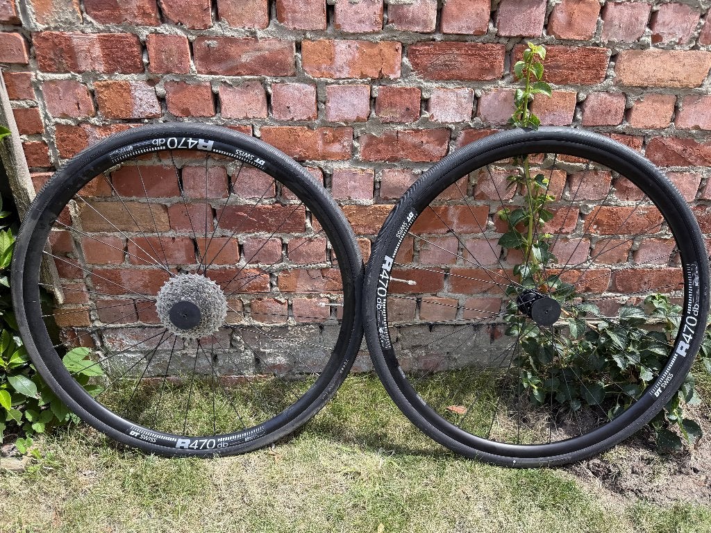 DT swiss R470 wielset, Vélos & Vélomoteurs, Vélos Pièces, Dt swiss, Comme neuf, Enlèvement, Aluminium