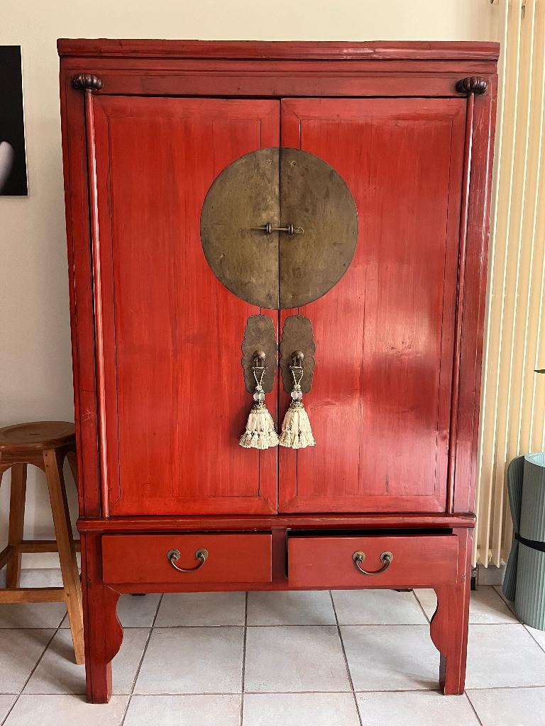 Oosterse kast, Ophalen