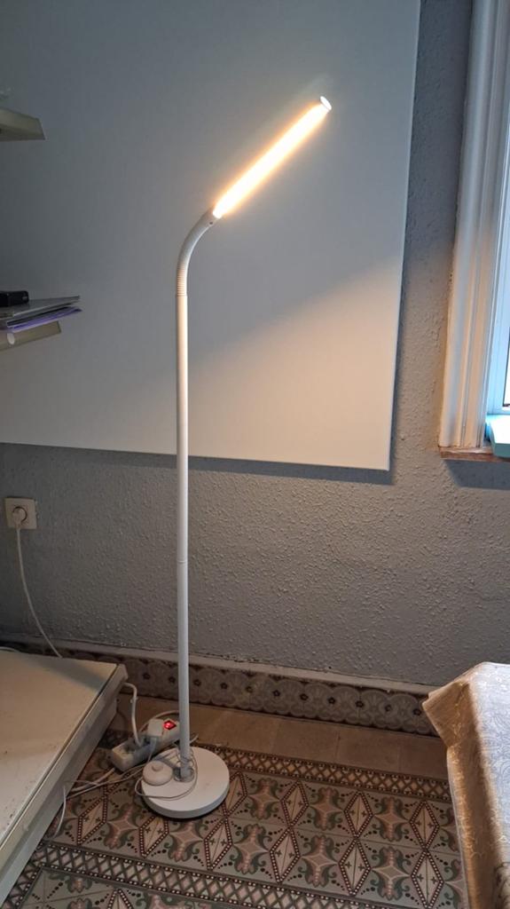 3 Lampes sur pied ( GILLY ) - led, Maison & Meubles, Lampes | Lampadaires, Enlèvement, Utilisé, 100 à 150 cm