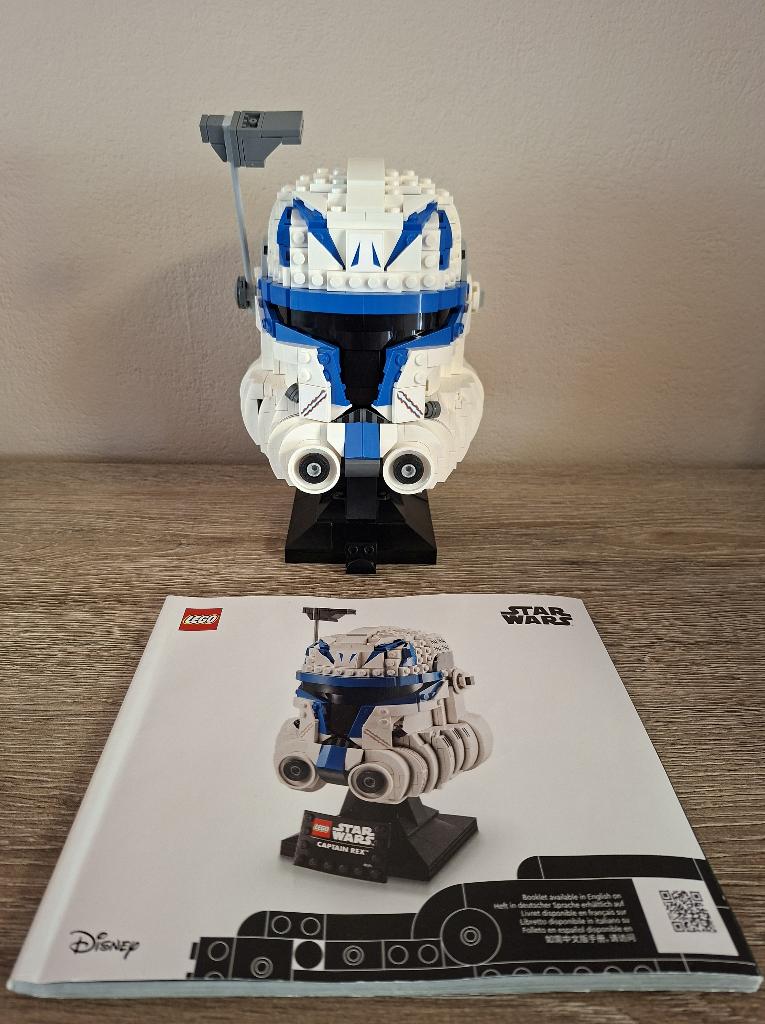 Lego set 75349 Lego Helmets Star Wars Captain Rex, Kinderen en Baby's, Speelgoed | Duplo en Lego, Gebruikt, Lego, Complete set