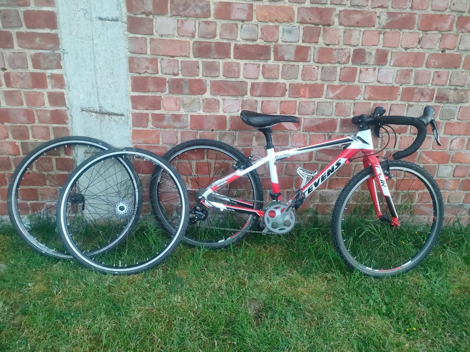 Stevens Junior CX veldritfiets 24"+ extra set voor op de weg, Enlèvement