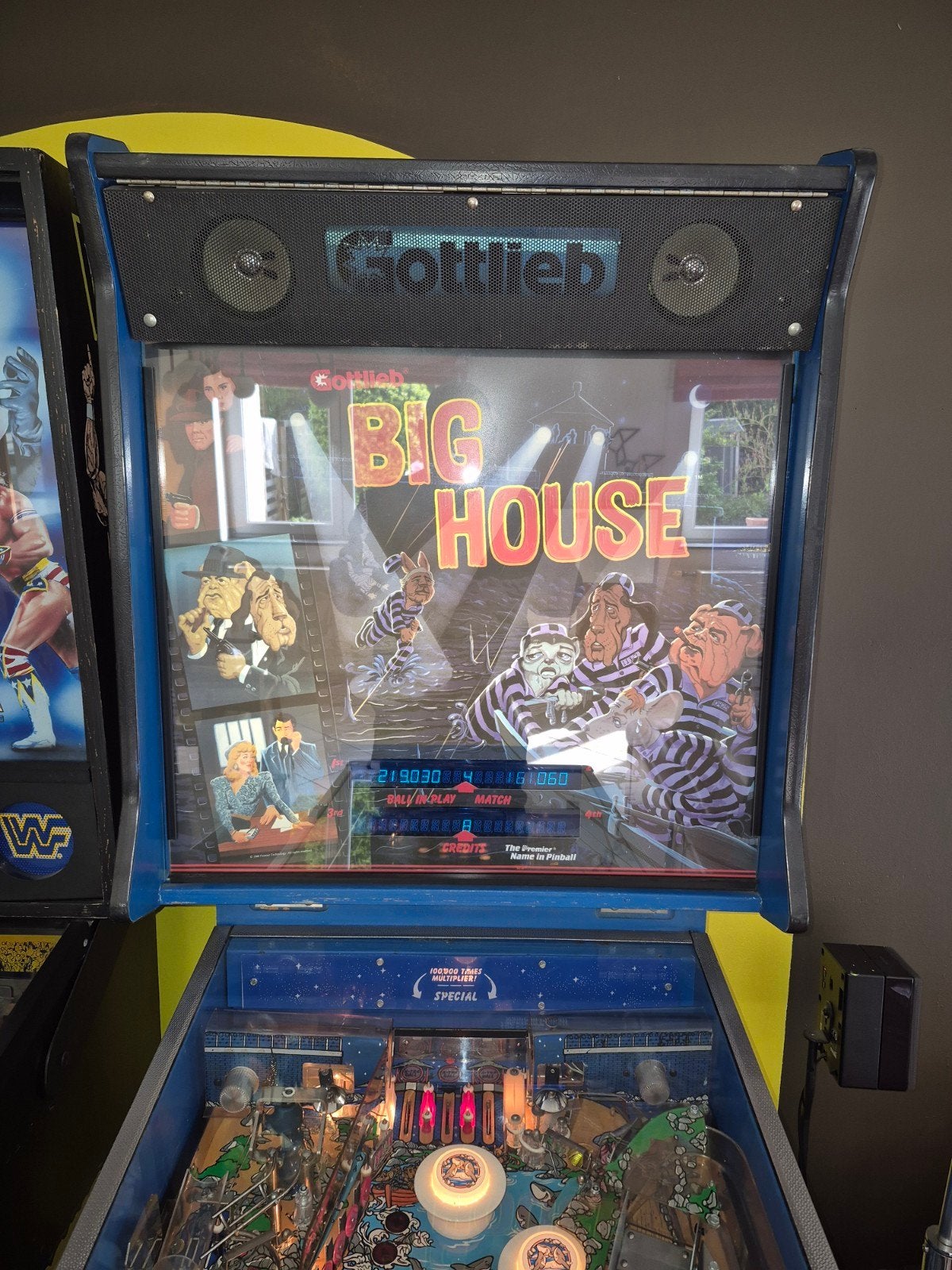 Échange Gottlieb big house contre flipper même valeur., Collections, Gottlieb