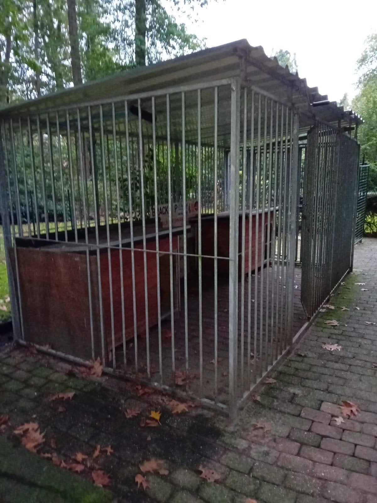 honden ren 4m x2m, Dieren en Toebehoren, Ophalen, Hondenkennel, 110 cm of meer, 100 cm of meer