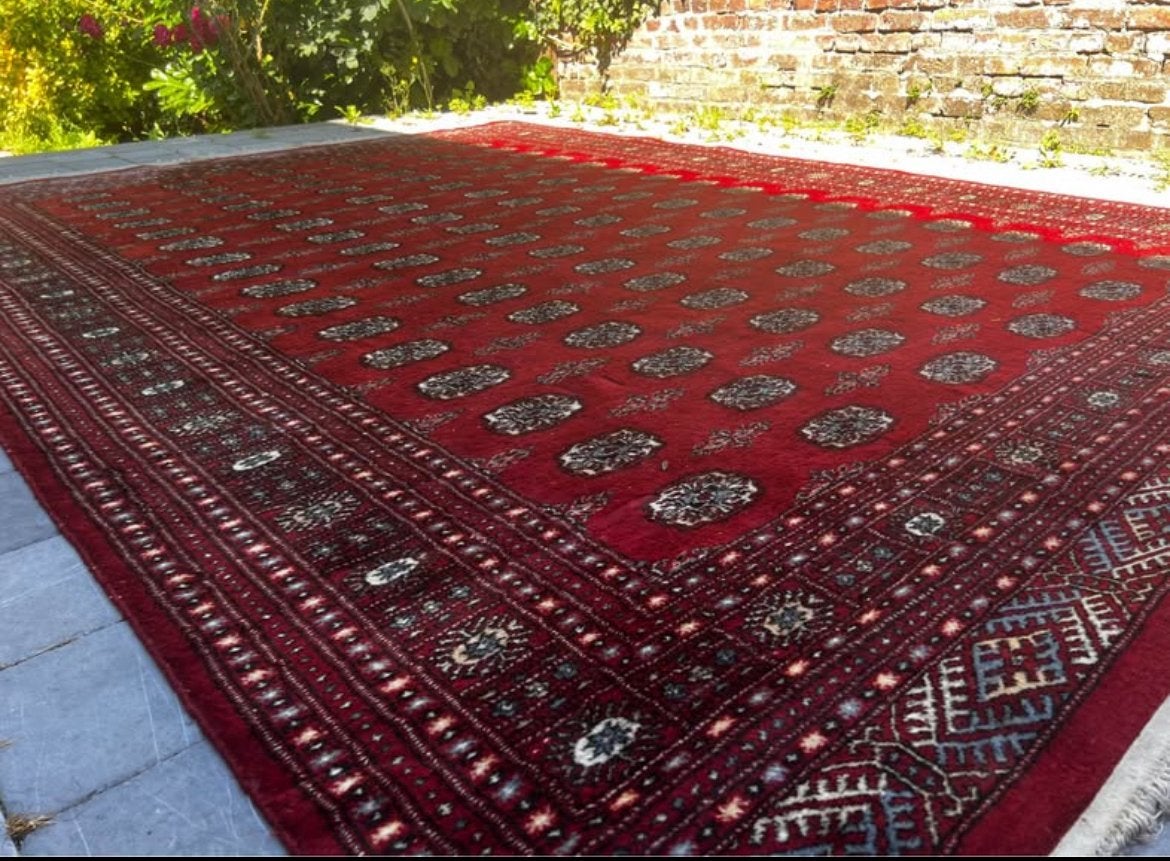 Grand tapis oriental Bokhara fait main – 350  250 cm –, Enlèvement, Comme neuf