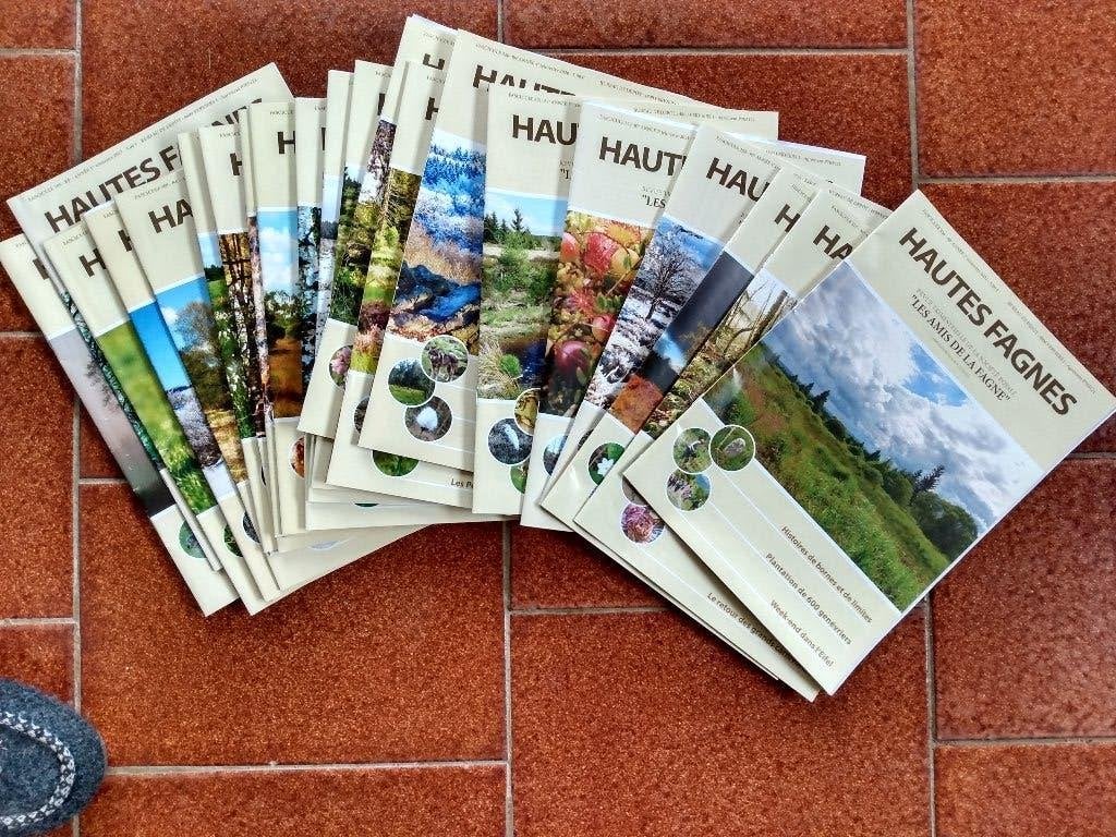 Revues sur les Hautes Fagnes, Livres, Journaux & Revues, Enlèvement, Utilisé, Science et Nature