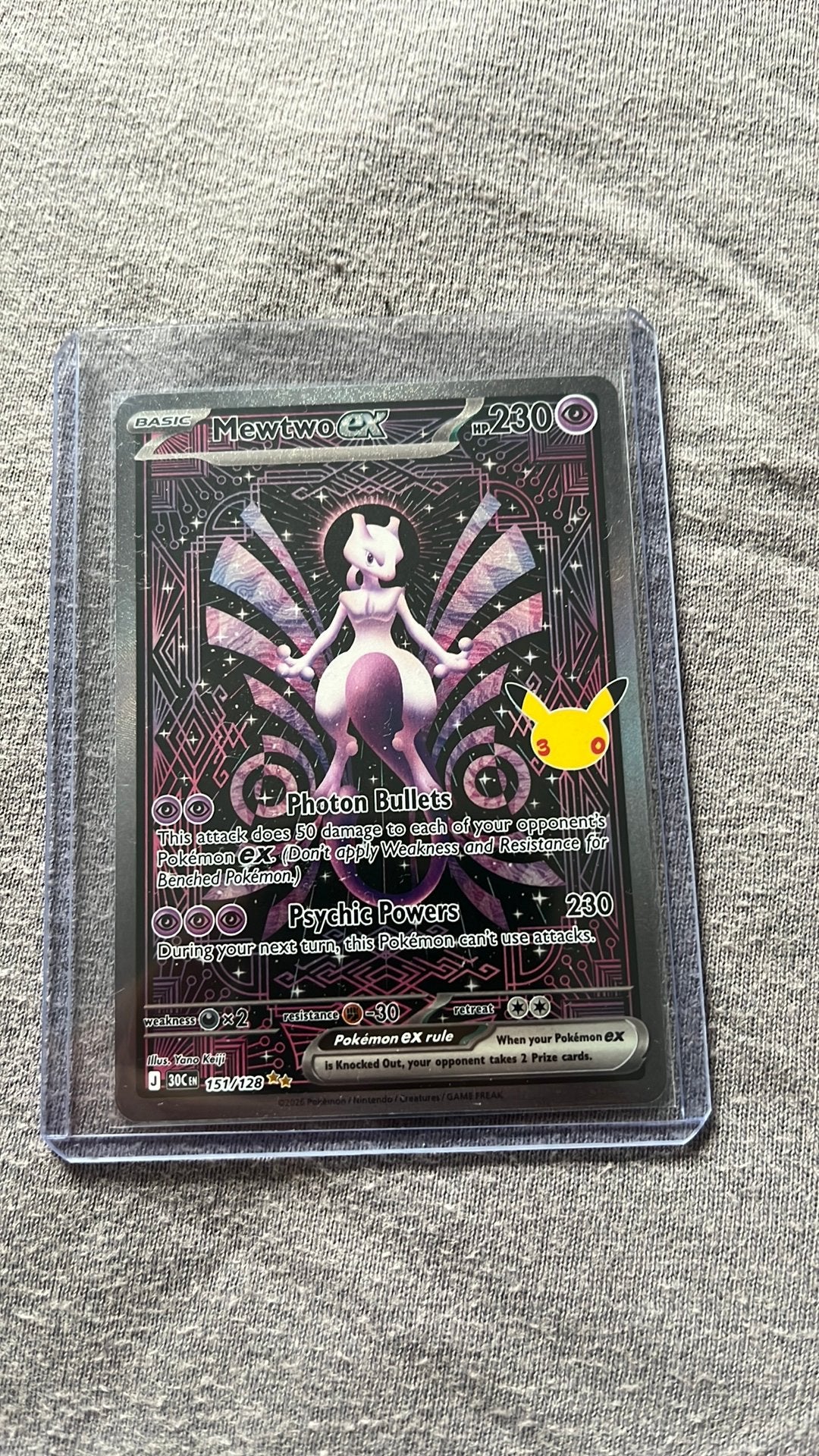 Mewtwo ex 30th celebration, Hobby & Loisirs créatifs, Enlèvement, Neuf