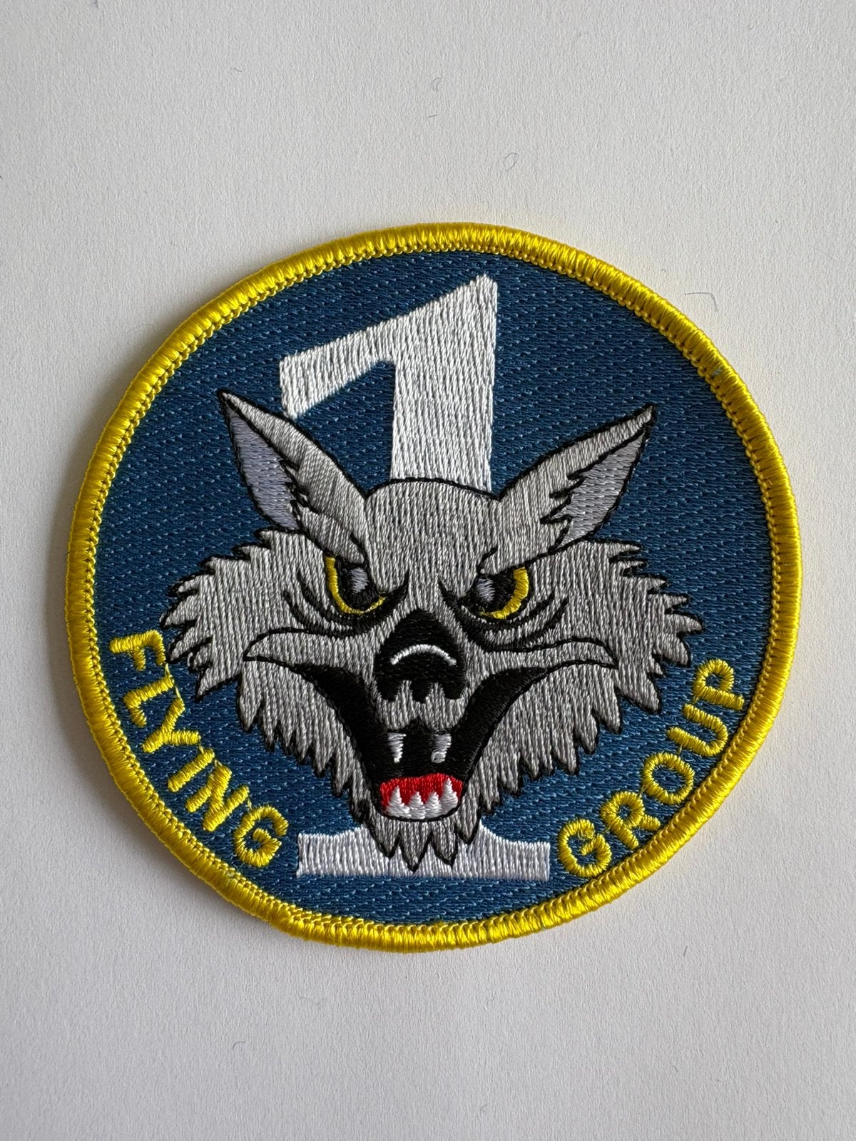 Patch voor de 1e Flying Group van de Belgische luchtmacht, Ophalen of Verzenden