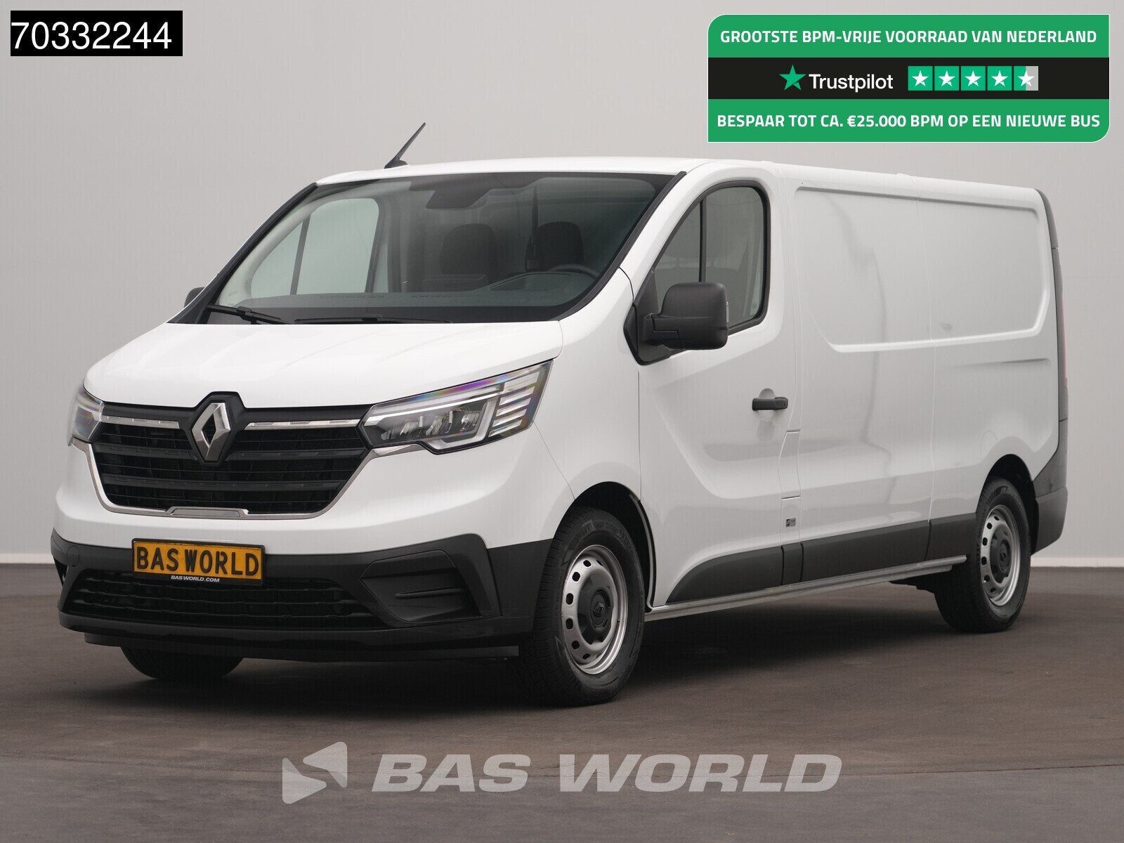 Renault Trafic 130pk L2H1 LED Airco Navi Cruise Parkeersenso, Autos, Neuf, Achat, Euro 6, Entreprise