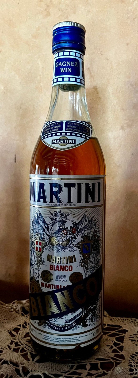 Vintage Martini & Rossi Bianco Vermouth, Verzamelen, Overige Verzamelen, Ophalen of Verzenden, Zo goed als nieuw