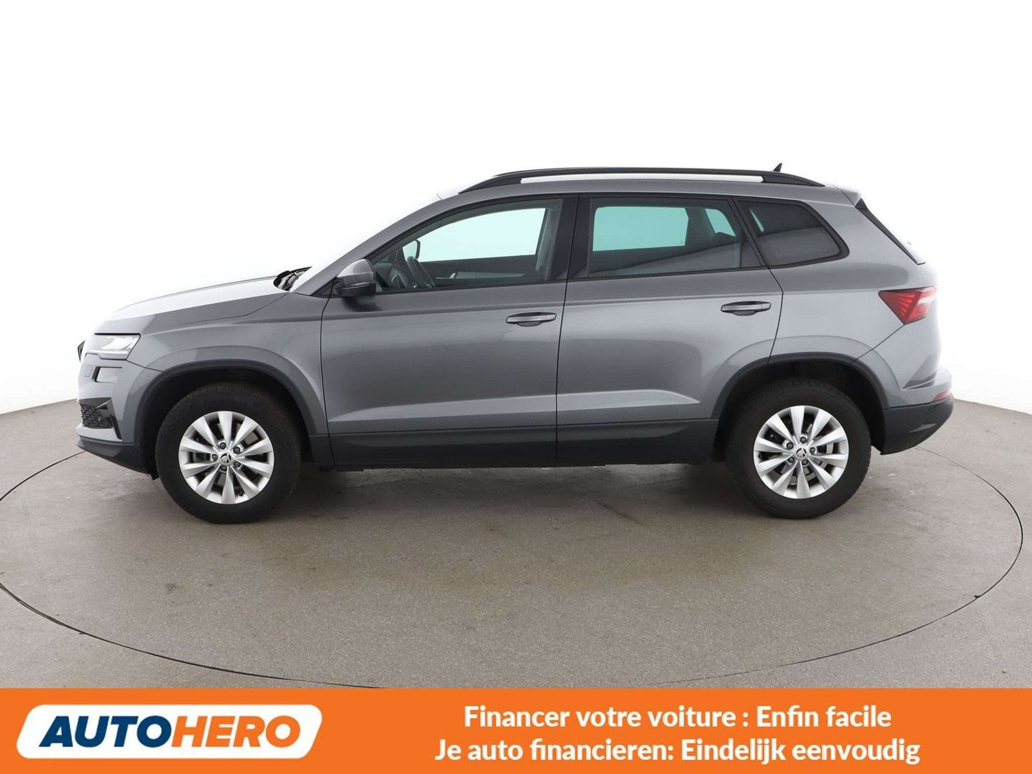 Skoda Karoq 1.5 TSI ACT Ambition (automatique), Argent ou Gris, Achat, 140 g/km, Noir