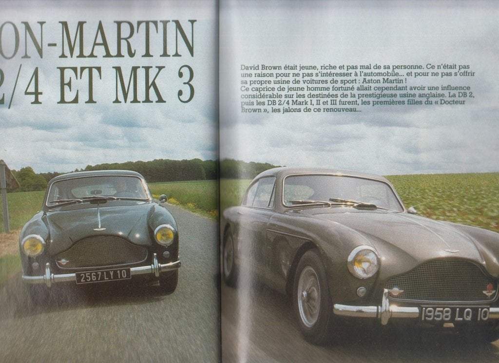 Aston Martin DB 2/4 & MK3 voitures de collection, Livres, Autos | Livres, Envoi, Utilisé