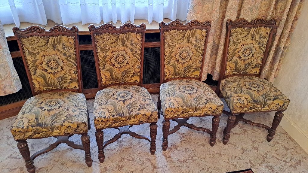 4 antieken stoelen, Enlèvement