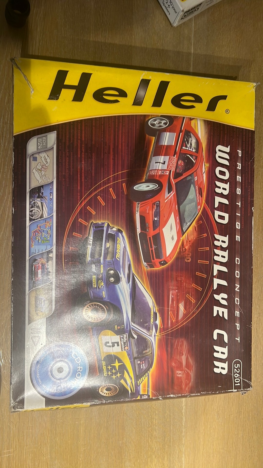 Heller world rallye cas 52601, Hobby en Vrije tijd, Modelbouw | Auto's en Voertuigen, Verzenden, Zo goed als nieuw, Heller
