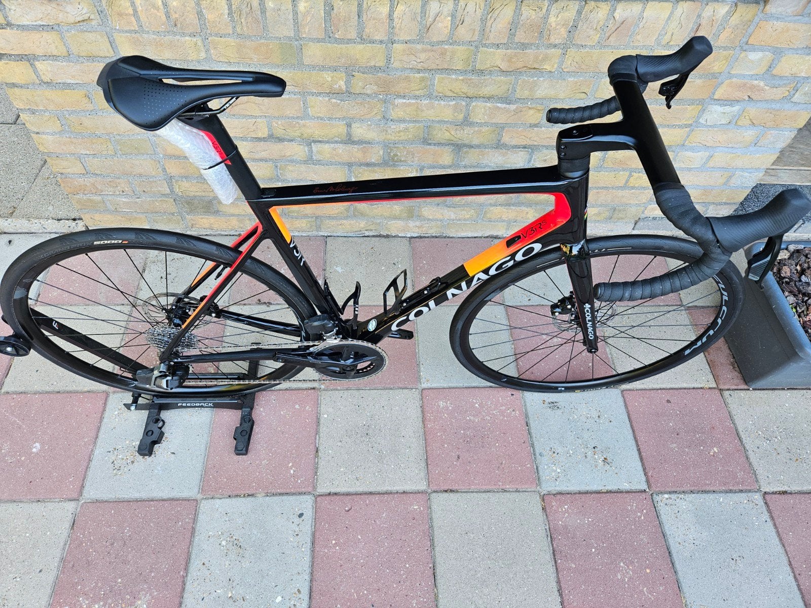 Racer en carbone Colnago V3RS., Vélos & Vélomoteurs, Comme neuf, Enlèvement, 53 à 57 cm, 28 pouces