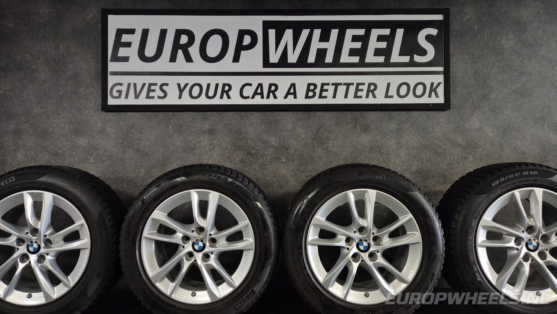 16 inch BMW velgen 2 active tourer F45 F46 1 winterbanden, Autos : Pièces & Accessoires, Pneus et Jantes, Pneus hiver, 16 pouces