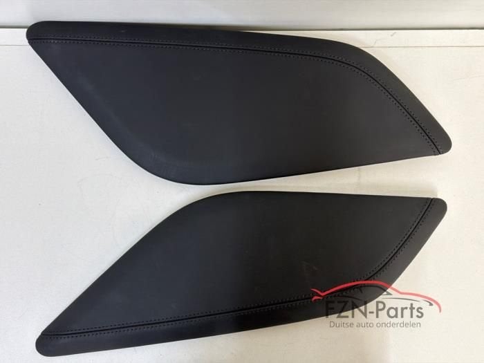 Audi A6 	4G C7 Afdek afdekking middenconsole Leer Leder zwar, Ophalen of Verzenden, Gebruikt